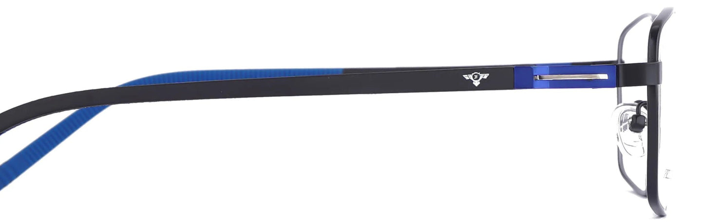 JF127 - C2 - Metal Alloy - Midnight Black - glassesbyahana.com