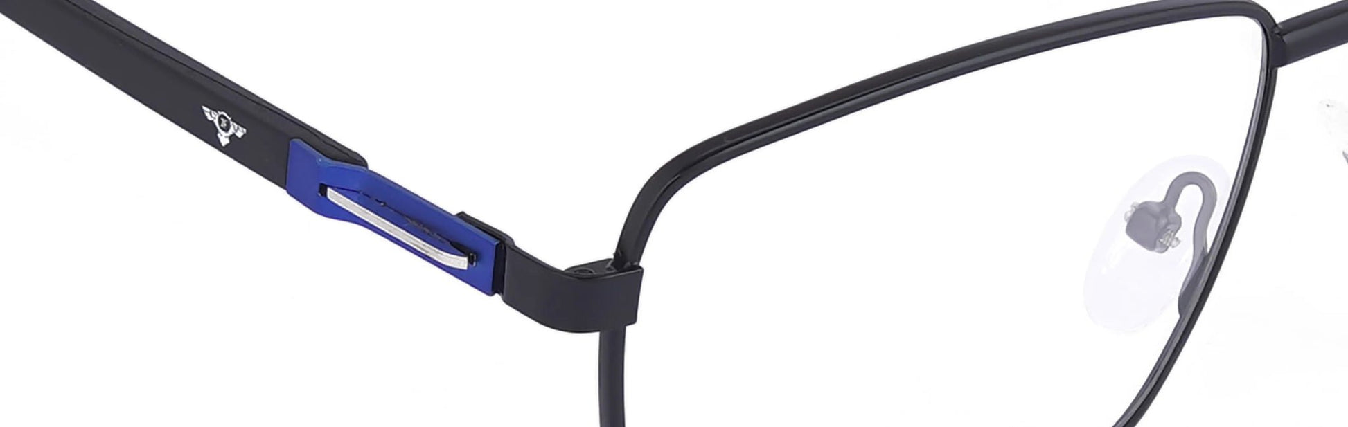 JF127 - C2 - Metal Alloy - Midnight Black - glassesbyahana.com