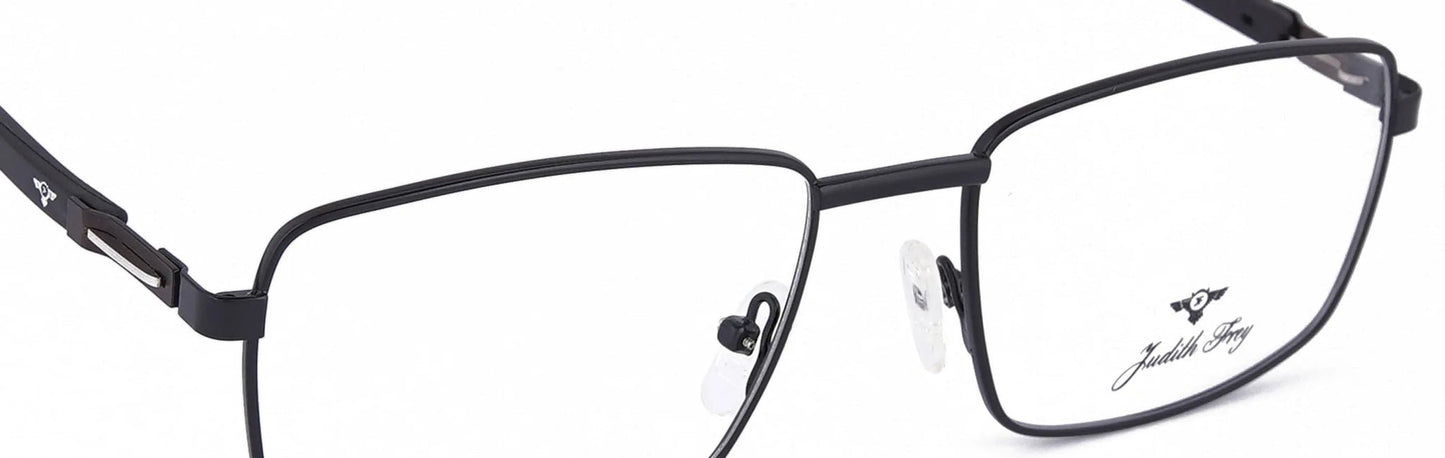 JF127 - C3 - Metal Alloy - Midnight Black - glassesbyahana.com