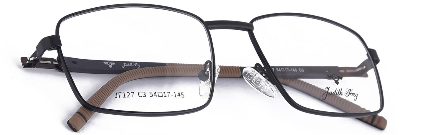 JF127 - C3 - Metal Alloy - Midnight Black - glassesbyahana.com