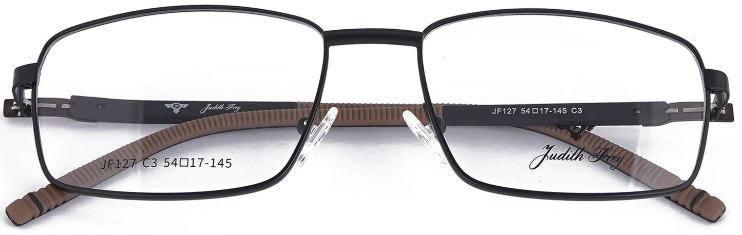 JF127 - C3 - Metal Alloy - Midnight Black - glassesbyahana.com