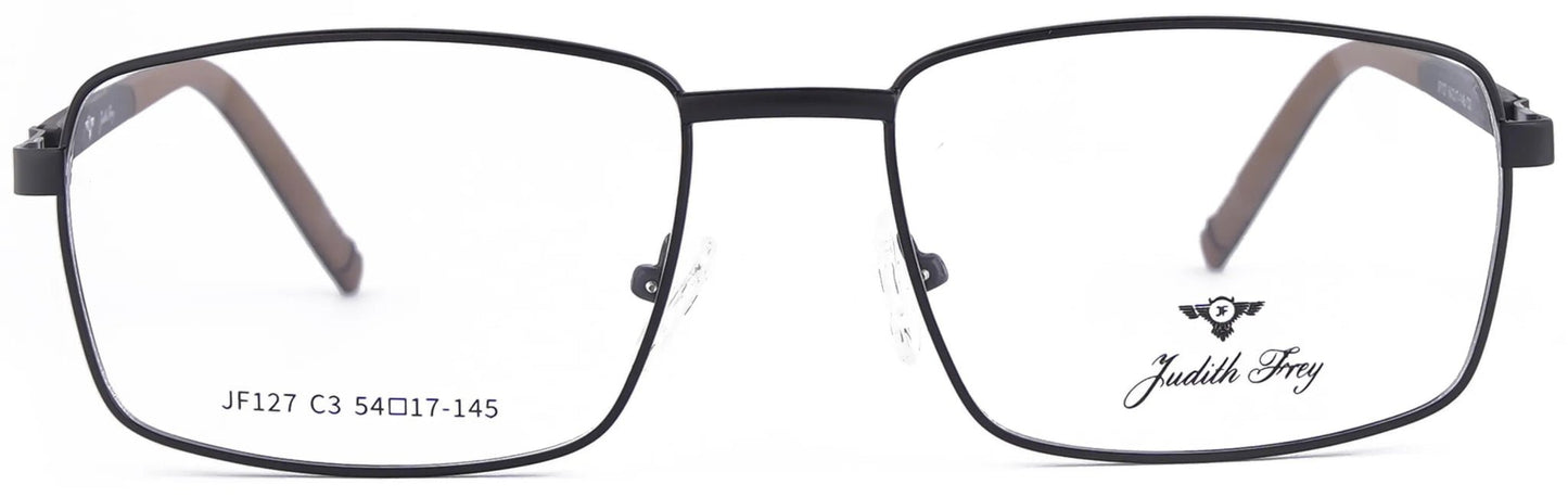 JF127 - C3 - Metal Alloy - Midnight Black - glassesbyahana.com