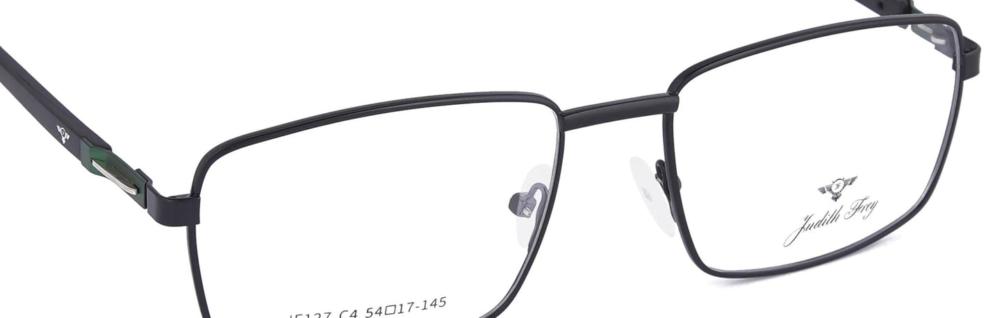 JF127 - C4 - Metal Alloy - Midnight Black - glassesbyahana.com