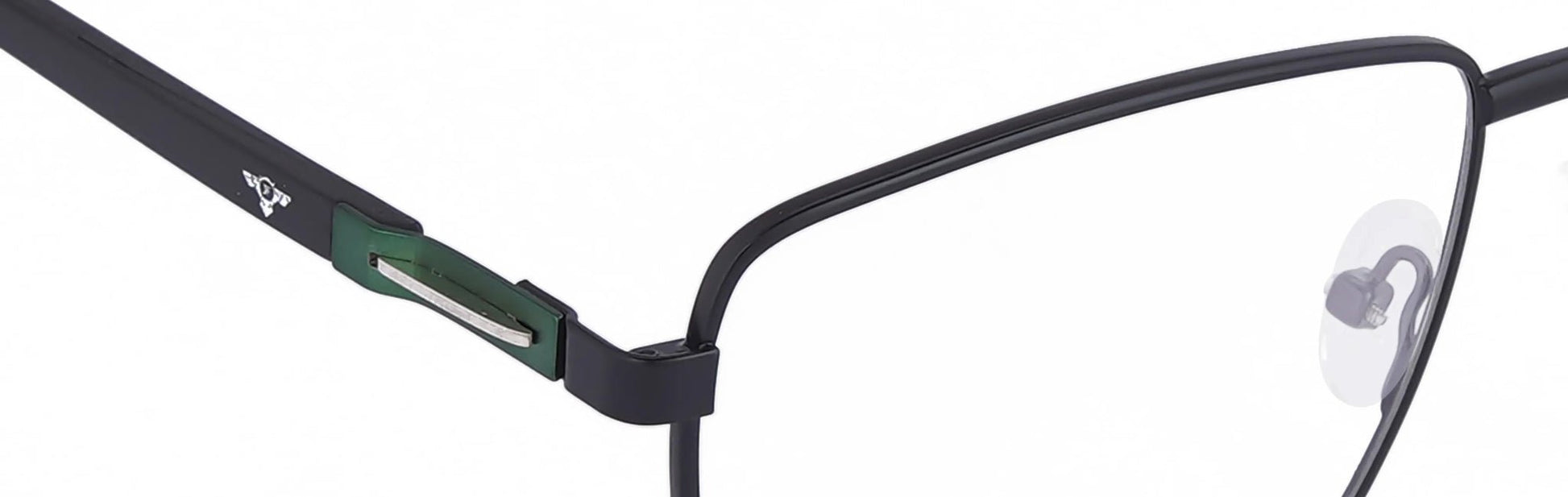 JF127 - C4 - Metal Alloy - Midnight Black - glassesbyahana.com