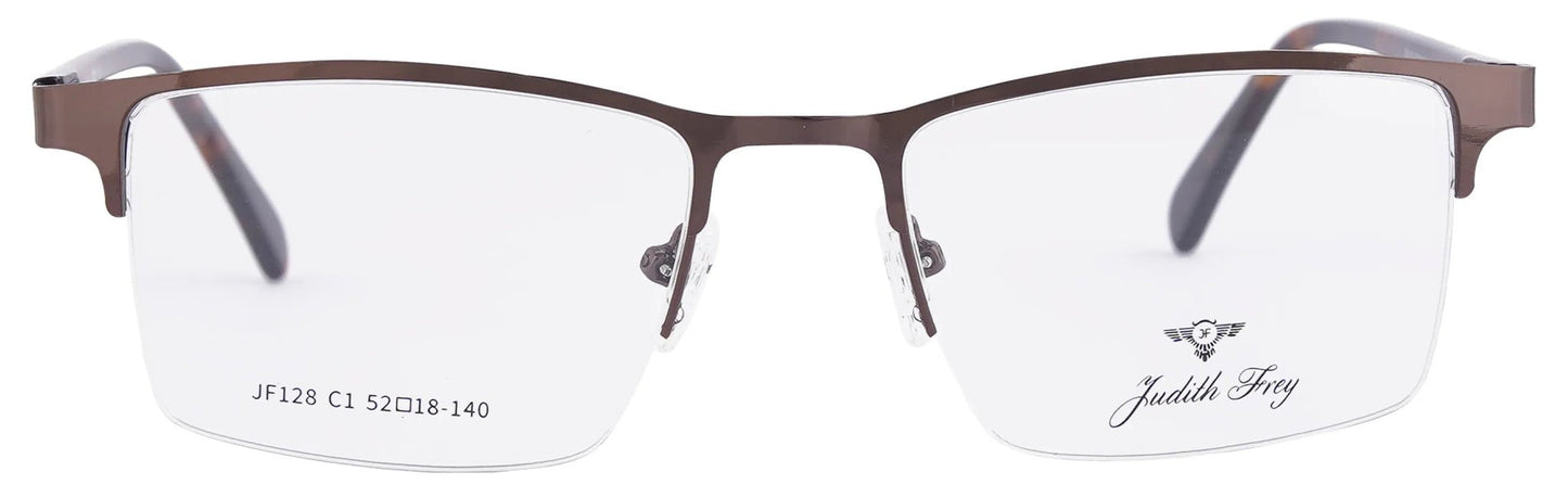 JF128 - C1 - Metal Alloy - Havana Brown - glassesbyahana.com