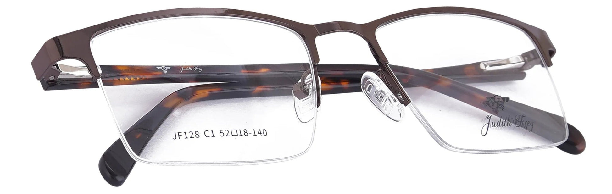 JF128 - C1 - Metal Alloy - Havana Brown - glassesbyahana.com
