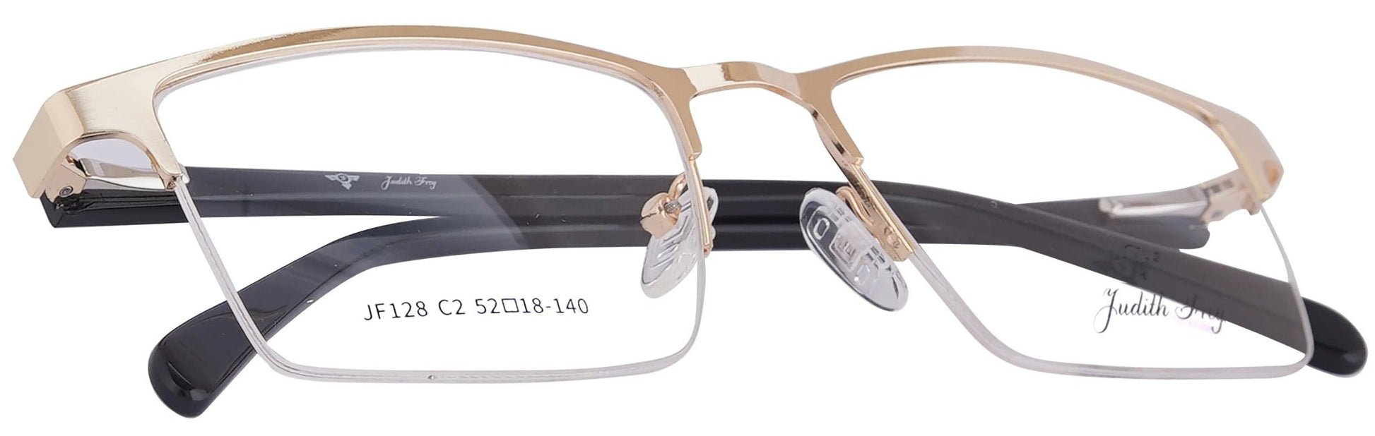 JF128 - C2 - Metal Alloy - Antique Gold - glassesbyahana.com