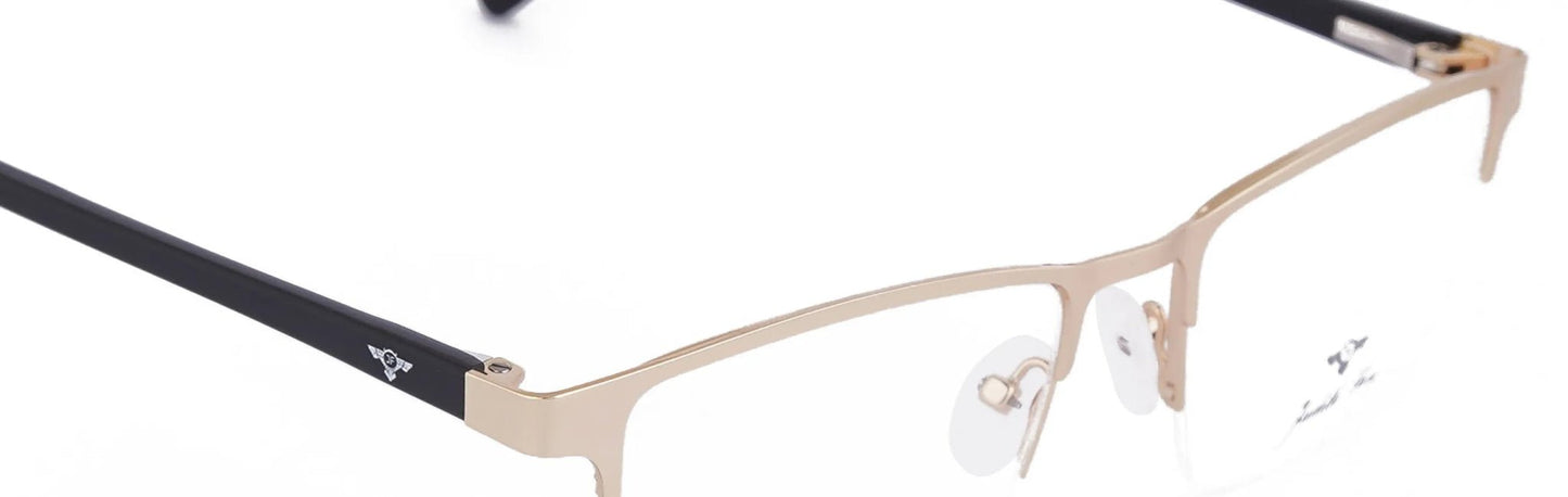 JF128 - C2 - Metal Alloy - Antique Gold - glassesbyahana.com