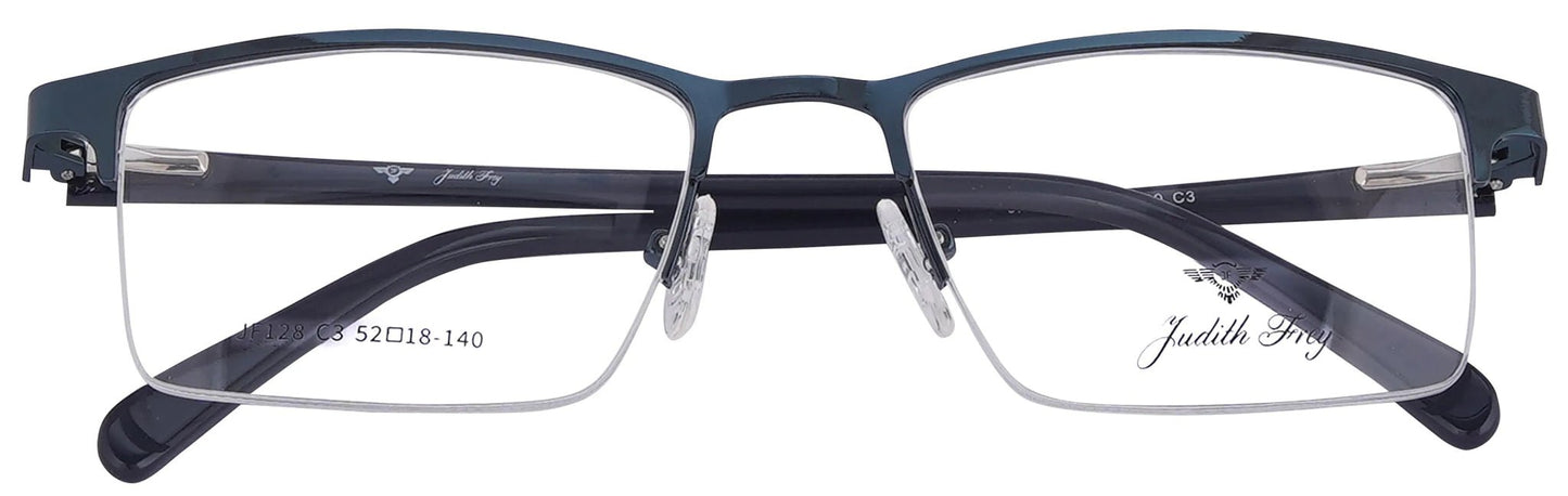JF128 - C3 - Metal Alloy - Glacier Blue - glassesbyahana.com