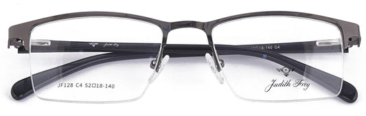 JF128 - C4 - Metal Alloy - Gunmetal - glassesbyahana.com
