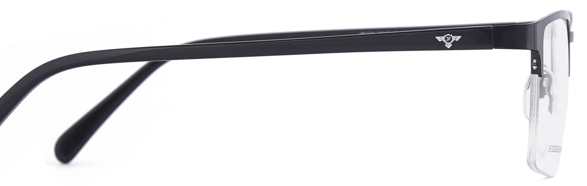 JF128 - C5 - Metal Alloy - Midnight Black - glassesbyahana.com