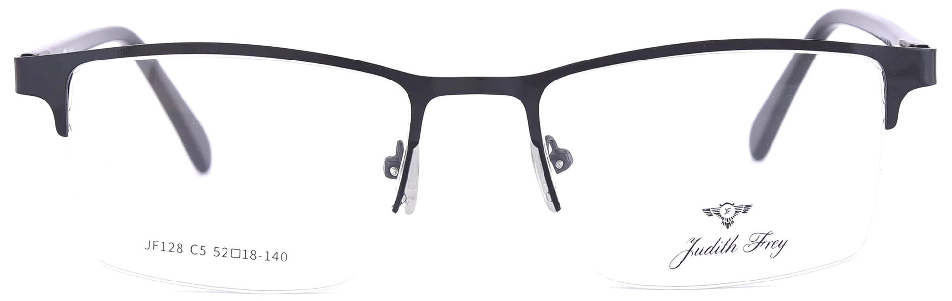 JF128 - C5 - Metal Alloy - Midnight Black - glassesbyahana.com