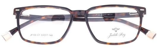 JF133 - C1 - Handmade Bio Acetate - Havana Brown - glassesbyahana.com