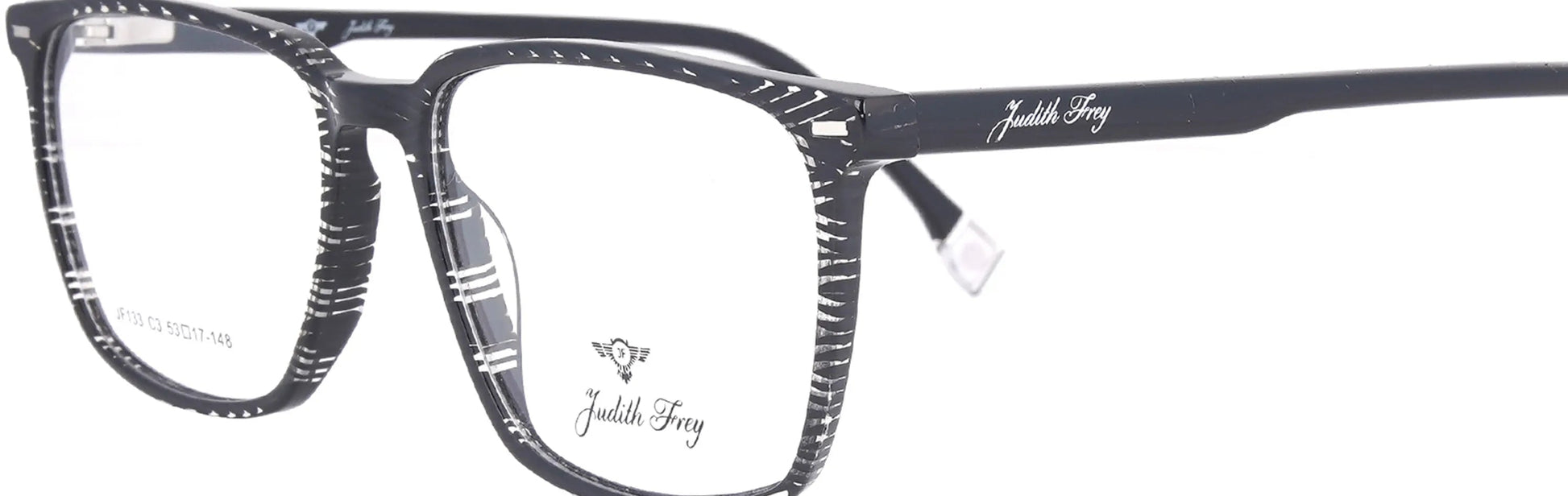 JF133 - C3 - Handmade Bio Acetate - Midnight Black - glassesbyahana.com