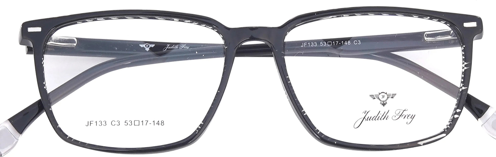 JF133 - C3 - Handmade Bio Acetate - Midnight Black - glassesbyahana.com