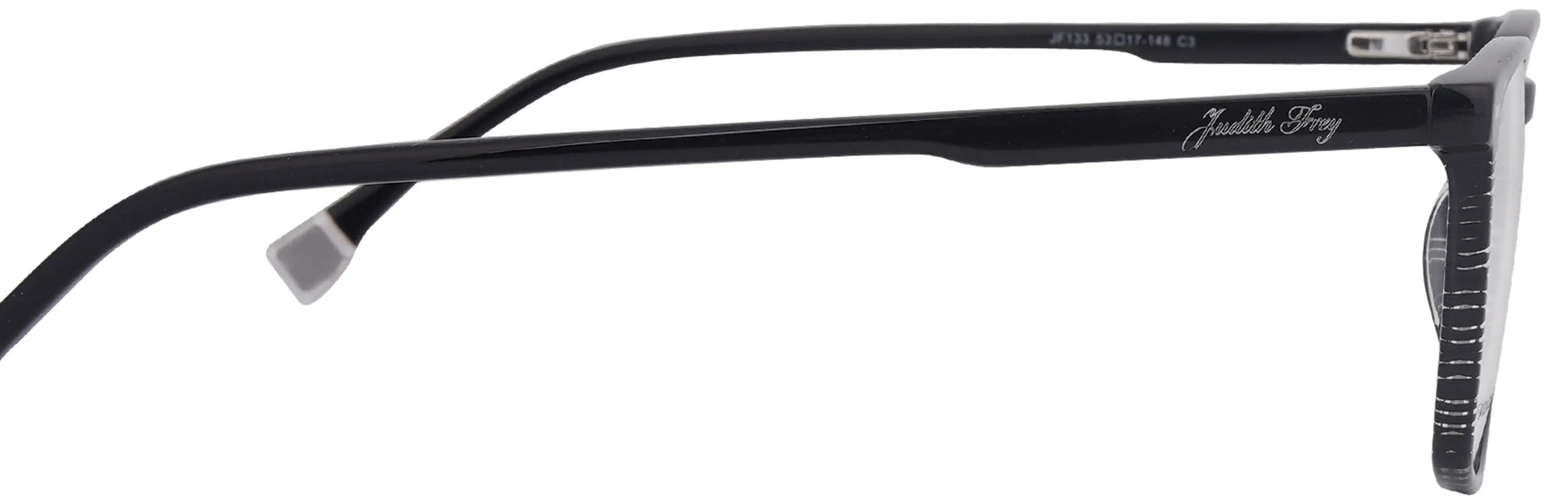 JF133 - C3 - Handmade Bio Acetate - Midnight Black - glassesbyahana.com