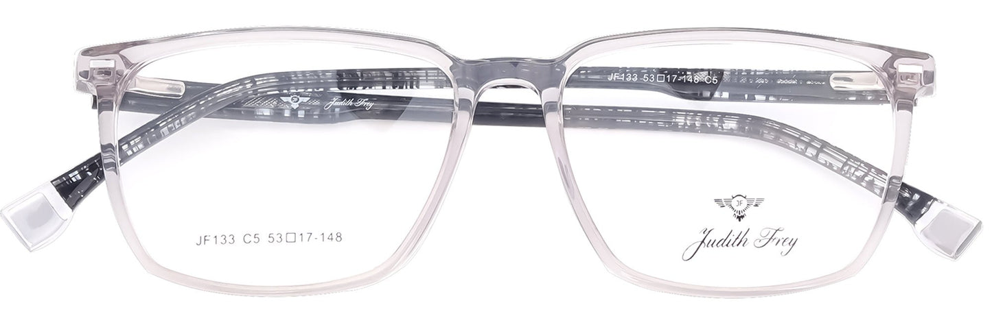 JF133 - C5 - Handmade Bio Acetate - Slate Grey - glassesbyahana.com