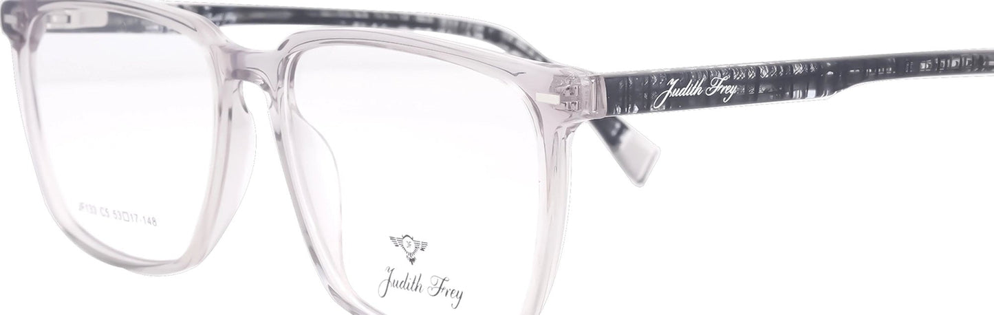 JF133 - C5 - Handmade Bio Acetate - Slate Grey - glassesbyahana.com