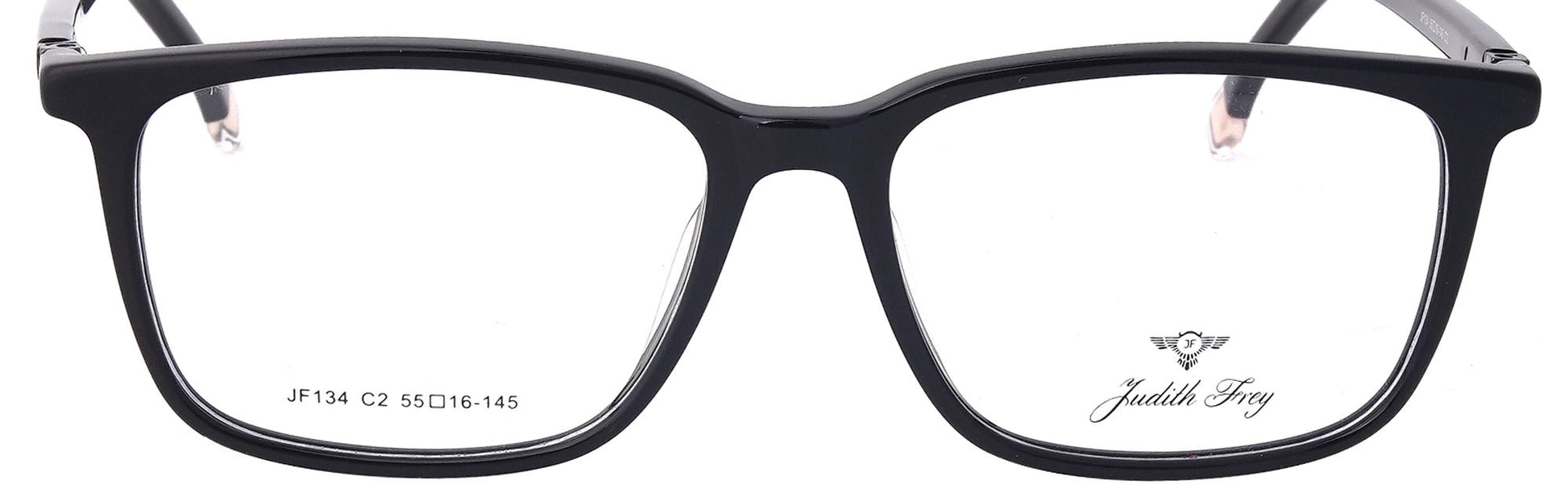 JF134 - C2 - Handmade Bio Acetate - Midnight Black - glassesbyahana.com