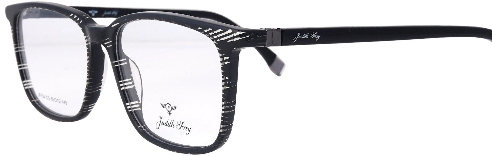 JF134 - C3 - Handmade Bio Acetate - Midnight Black - glassesbyahana.com