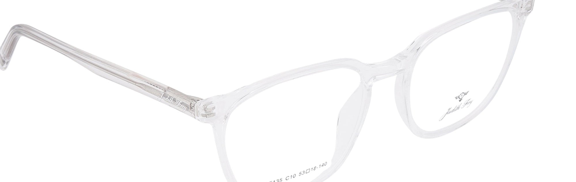 JF135 - C10 - Crystal Clear - glassesbyahana.com