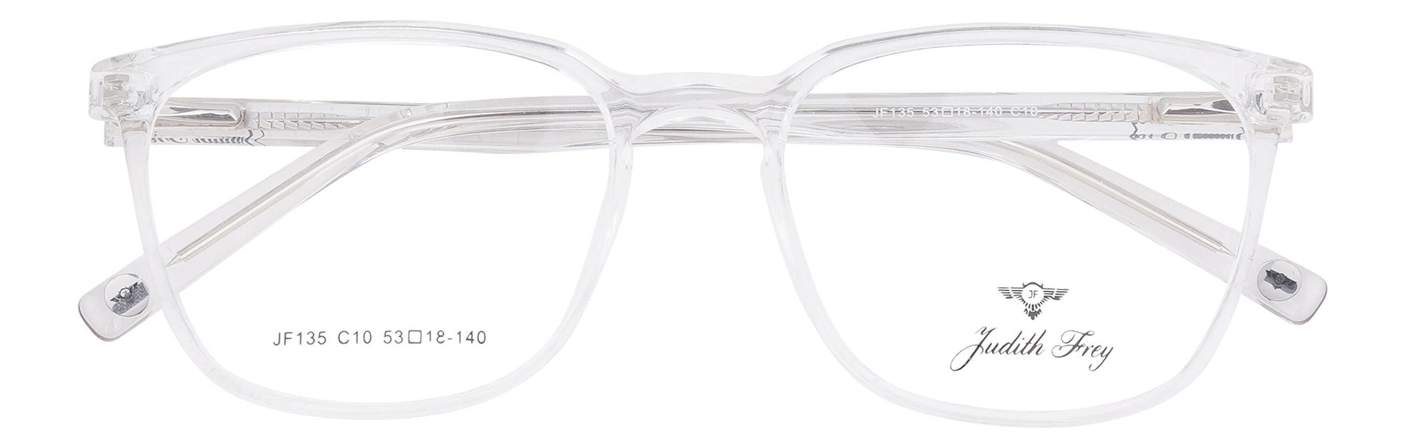 JF135 - C10 - Crystal Clear - glassesbyahana.com