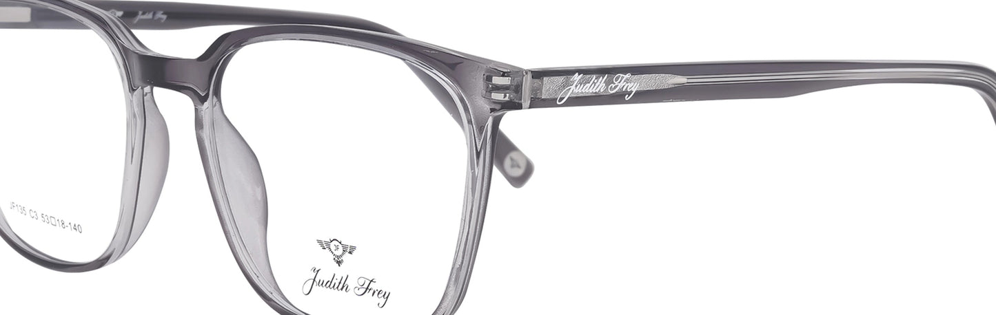 JF135 - C3 - Handmade Bio Acetate - Slate Grey - glassesbyahana.com