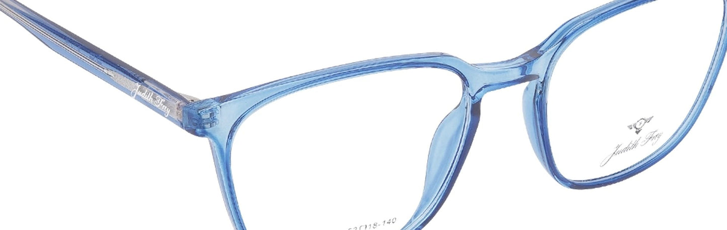 JF135 - C4 - Handmade Bio Acetate - Glacier Blue - glassesbyahana.com
