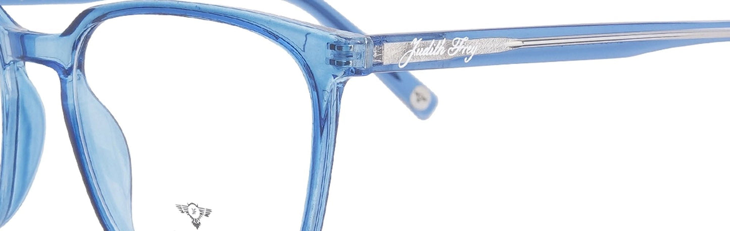 JF135 - C4 - Handmade Bio Acetate - Glacier Blue - glassesbyahana.com