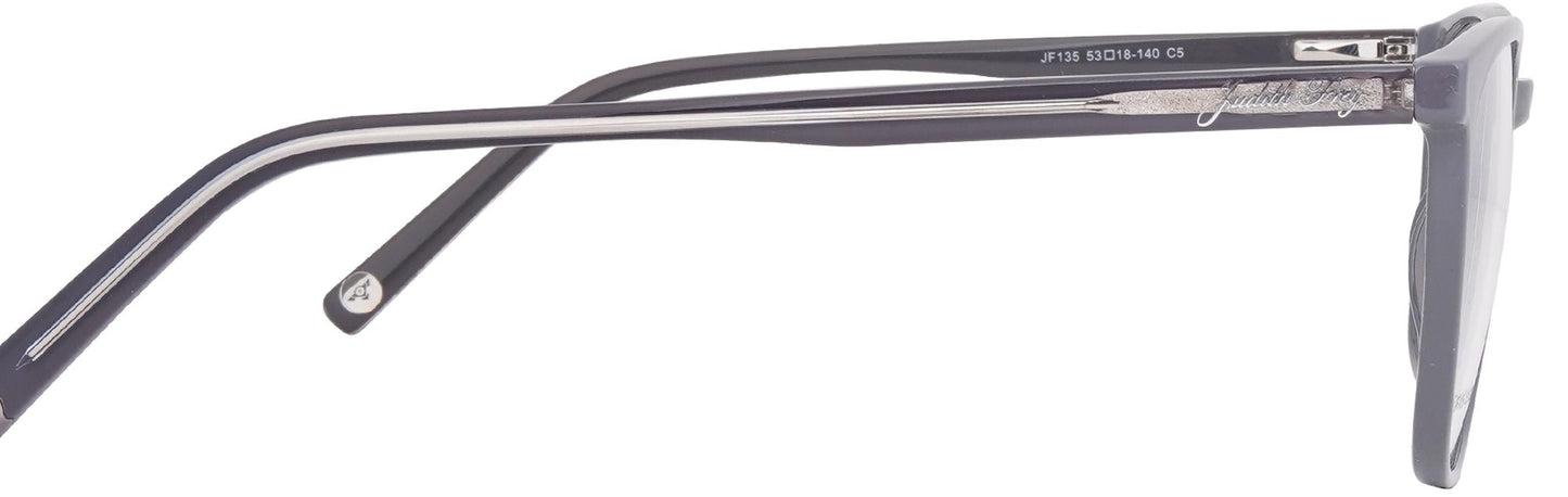 JF135 - C5 - Handmade Bio Acetate - Slate Grey - glassesbyahana.com