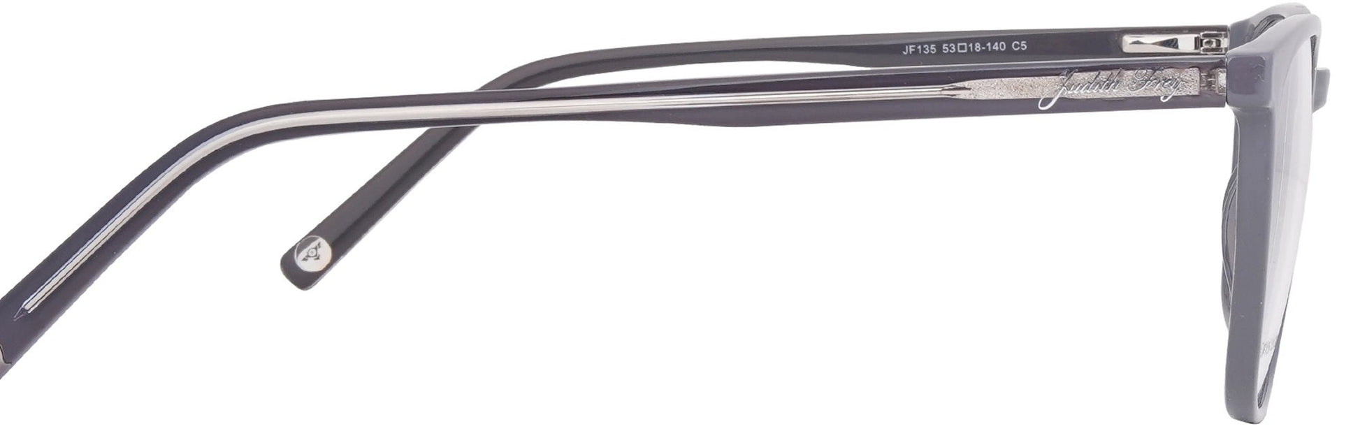 JF135 - C5 - Handmade Bio Acetate - Slate Grey - glassesbyahana.com