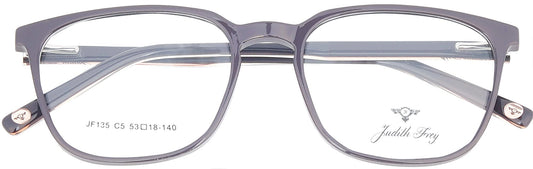 JF135 - C5 - Handmade Bio Acetate - Slate Grey - glassesbyahana.com