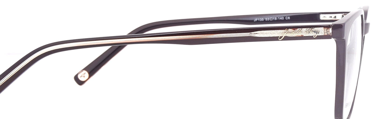 JF135 - C6 - Handmade Bio Acetate - Havana Brown - glassesbyahana.com