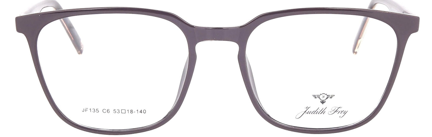 JF135 - C6 - Handmade Bio Acetate - Havana Brown - glassesbyahana.com