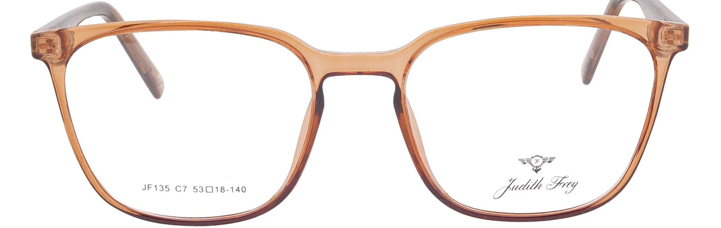 JF135 - C7 - Handmade Bio Acetate - Havana Brown - glassesbyahana.com