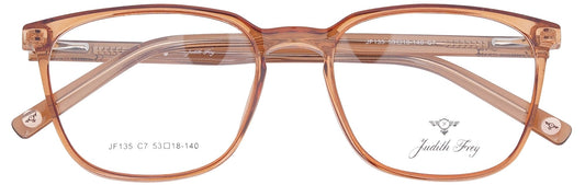 JF135 - C7 - Handmade Bio Acetate - Havana Brown - glassesbyahana.com