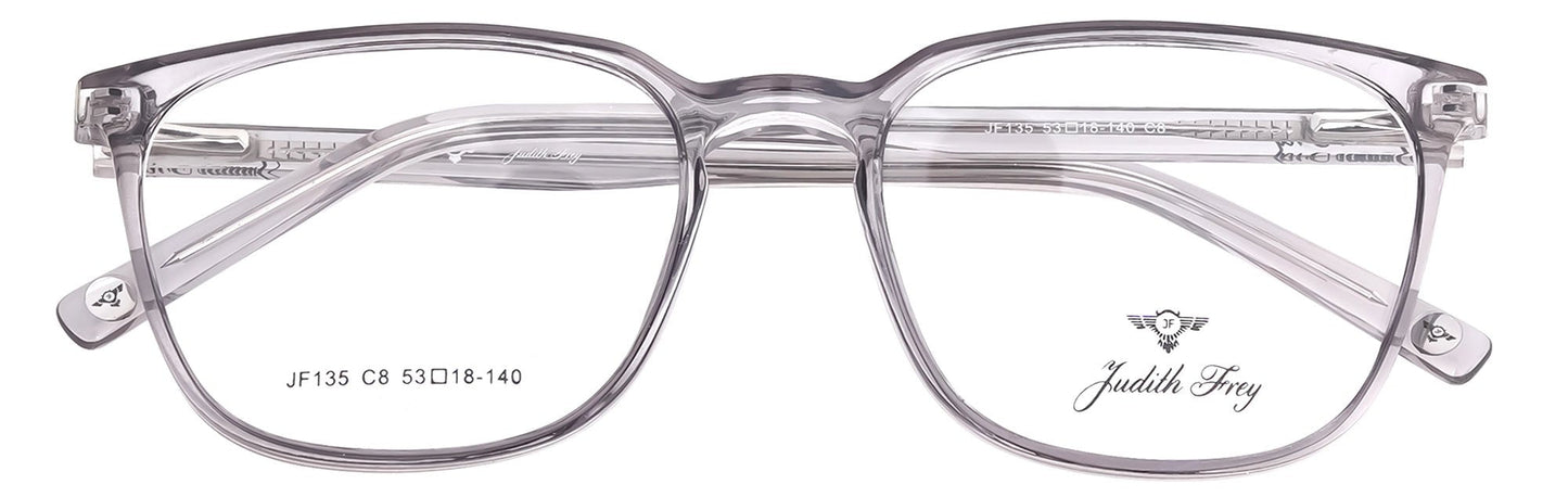 JF135 - C8 - Handmade Bio Acetate - Slate Grey - glassesbyahana.com