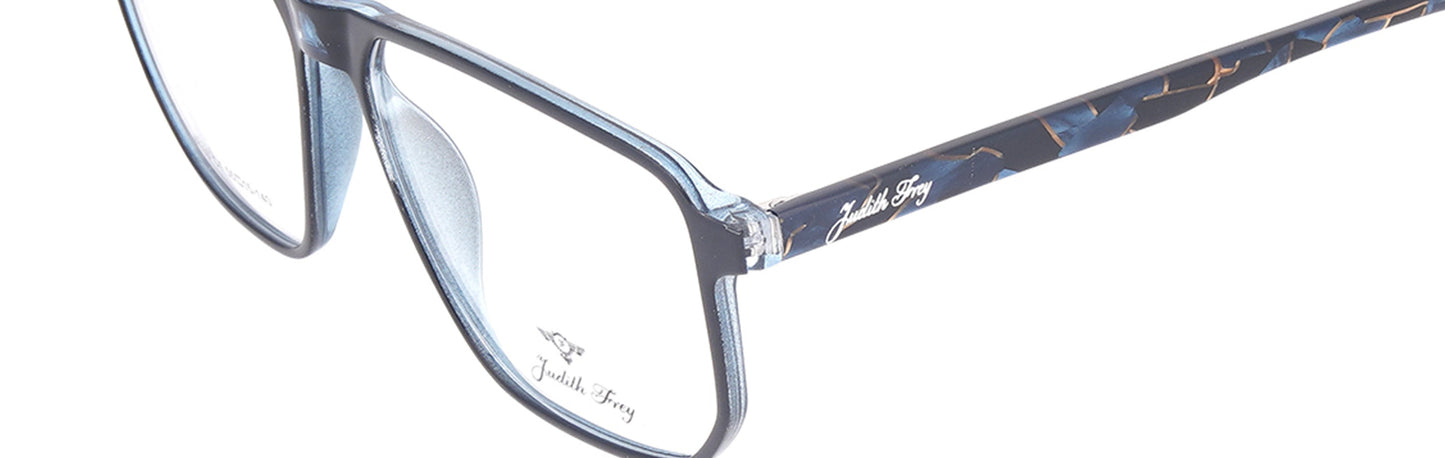 JF136 - C1 - Handmade Bio Acetate - Midnight Black - glassesbyahana.com