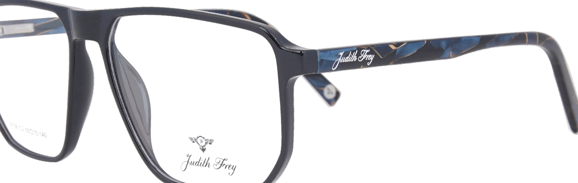 JF136 - C2 - Handmade Bio Acetate - Midnight Black - glassesbyahana.com
