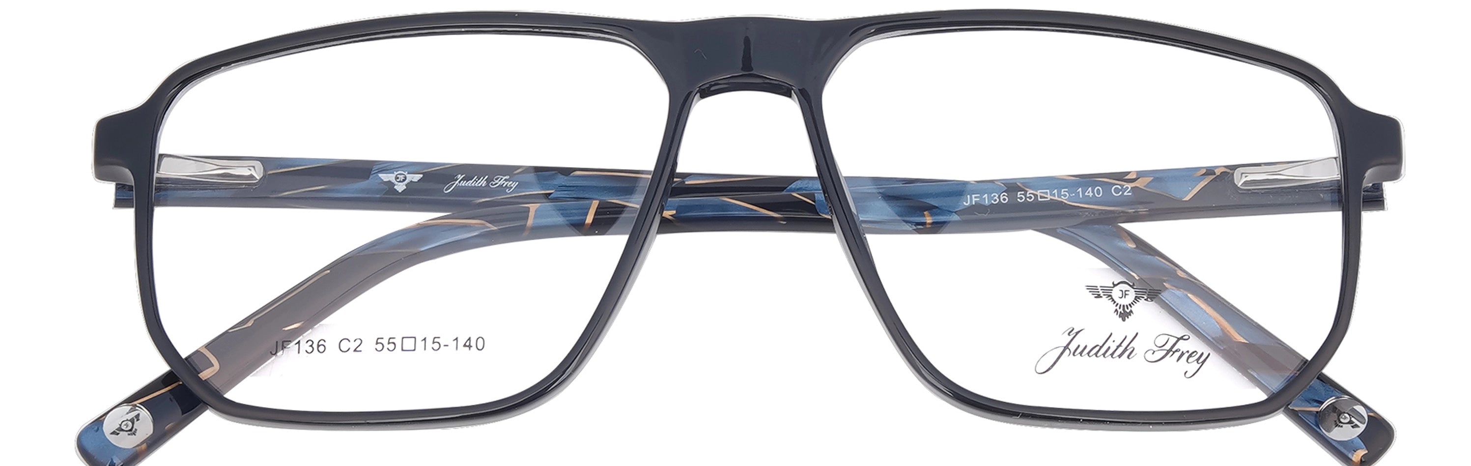 JF136-C2-Handmade Acetate-Midnight Black