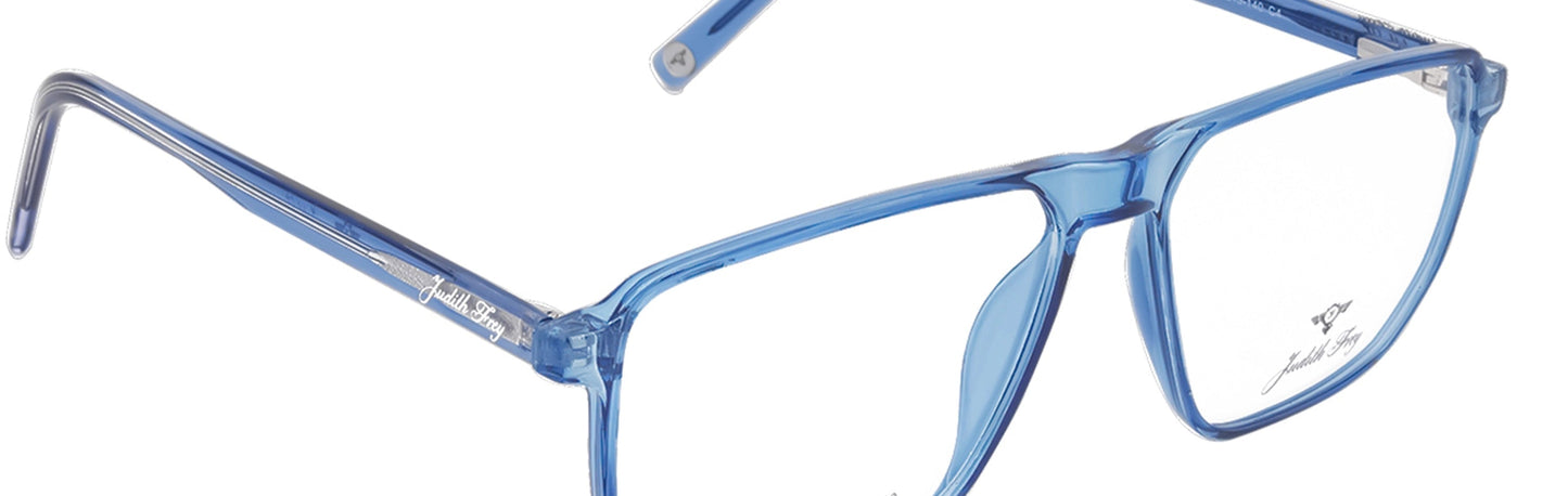 JF136 - C4 - Handmade Bio Acetate - Glacier Blue - glassesbyahana.com