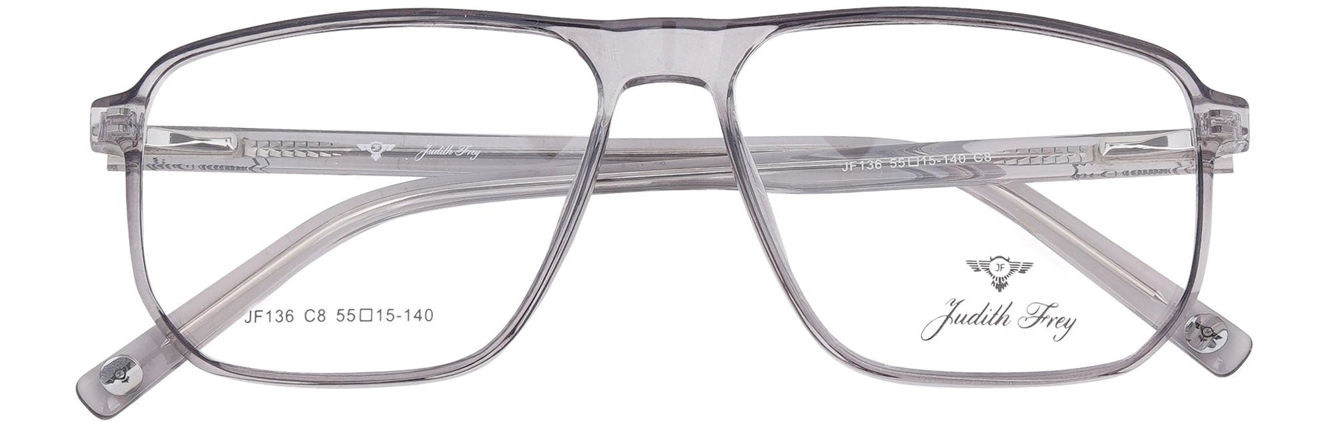 JF136 - C8 - Handmade Bio Acetate - Slate Grey - glassesbyahana.com