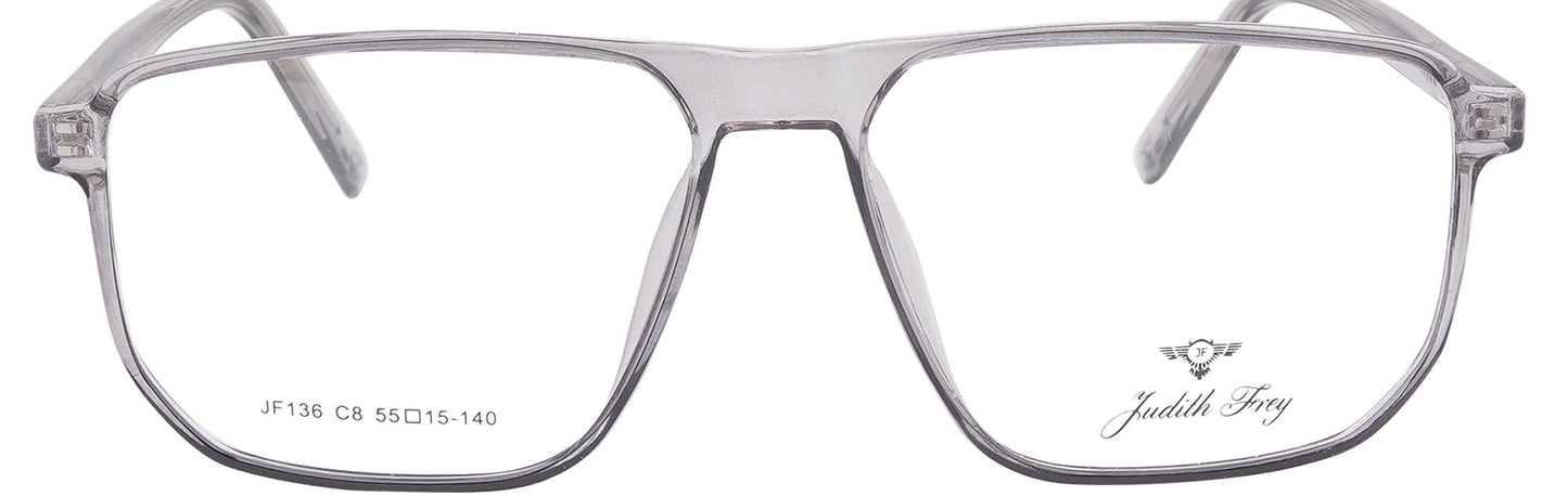 JF136 - C8 - Handmade Bio Acetate - Slate Grey - glassesbyahana.com