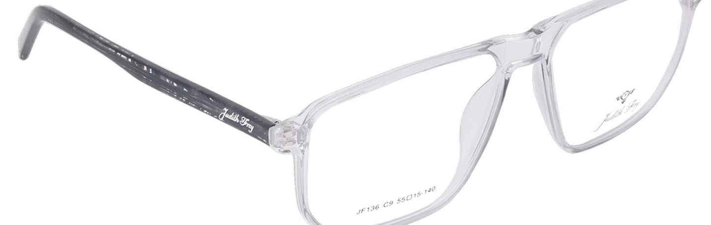JF136 - C9 - Handmade Bio Acetate - Slate Grey - glassesbyahana.com