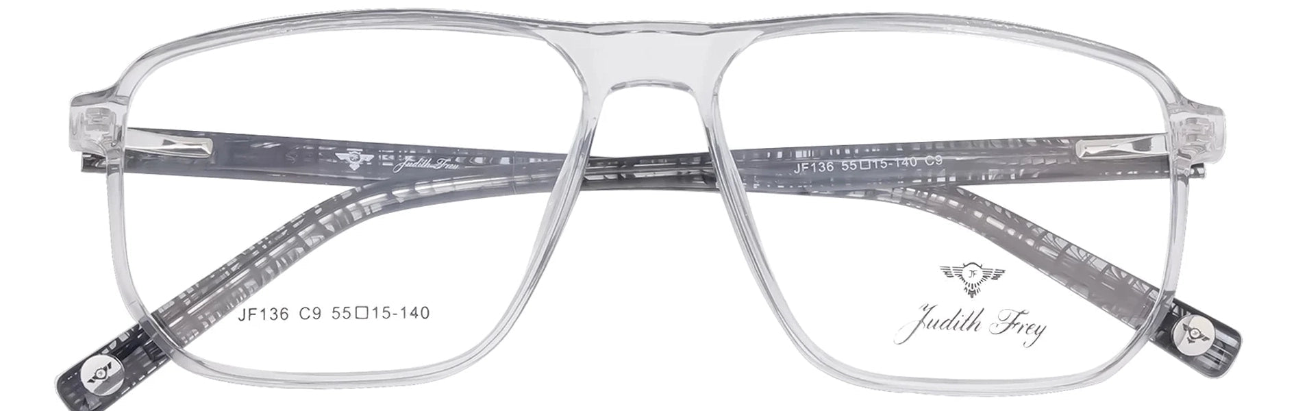 JF136-C9-Handmade Bio Acetate-Slate Grey - glassesbyahana.com