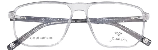 JF136-C9-Handmade Bio Acetate-Slate Grey - glassesbyahana.com