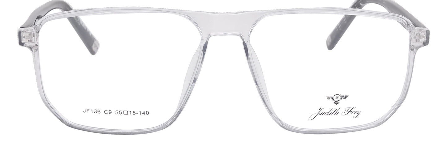 JF136 - C9 - Handmade Bio Acetate - Slate Grey - glassesbyahana.com