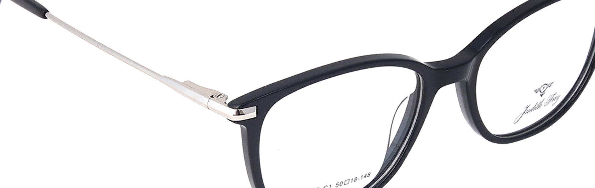 JF137 - C1 - Handmade Bio Acetate - Midnight Black - glassesbyahana.com