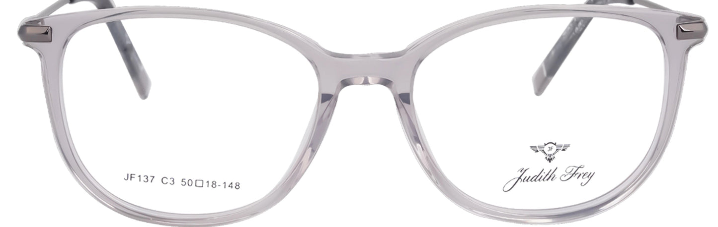 JF137 - C3 - Handmade Bio Acetate - Slate Grey - glassesbyahana.com