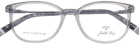 JF137 - C3 - Handmade Bio Acetate - Slate Grey - glassesbyahana.com